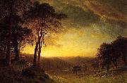 Albert Bierstadt Bierstadt Albert Sacramento River Valley Germany oil painting artist